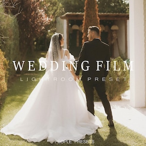 Wedding Film Presets for Lightroom Desktop, Lightroom Film Presets, Dreamy Film Preset, Wedding Presets, Soft Film Preset, Lightroom Presets