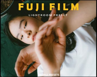 14 FUJI FILM Presets for Lightroom Desktop & Mobile, Lightroom Film Presets, Fuji Film Preset, Film Presets, Lightroom Presets, Moody Film