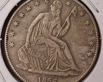 1856 S Restrike Reproduction Tribute Quarter Dollar
