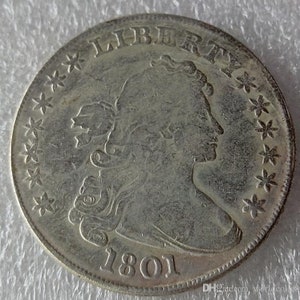 1801  Restrike Bust Dollar  Tribute Token