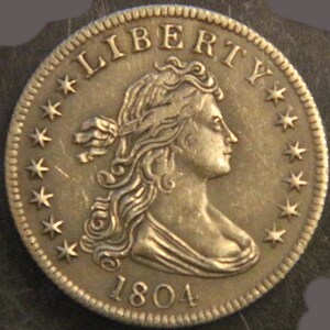 1804 Quarter Token Tribute - EXTRA RARE