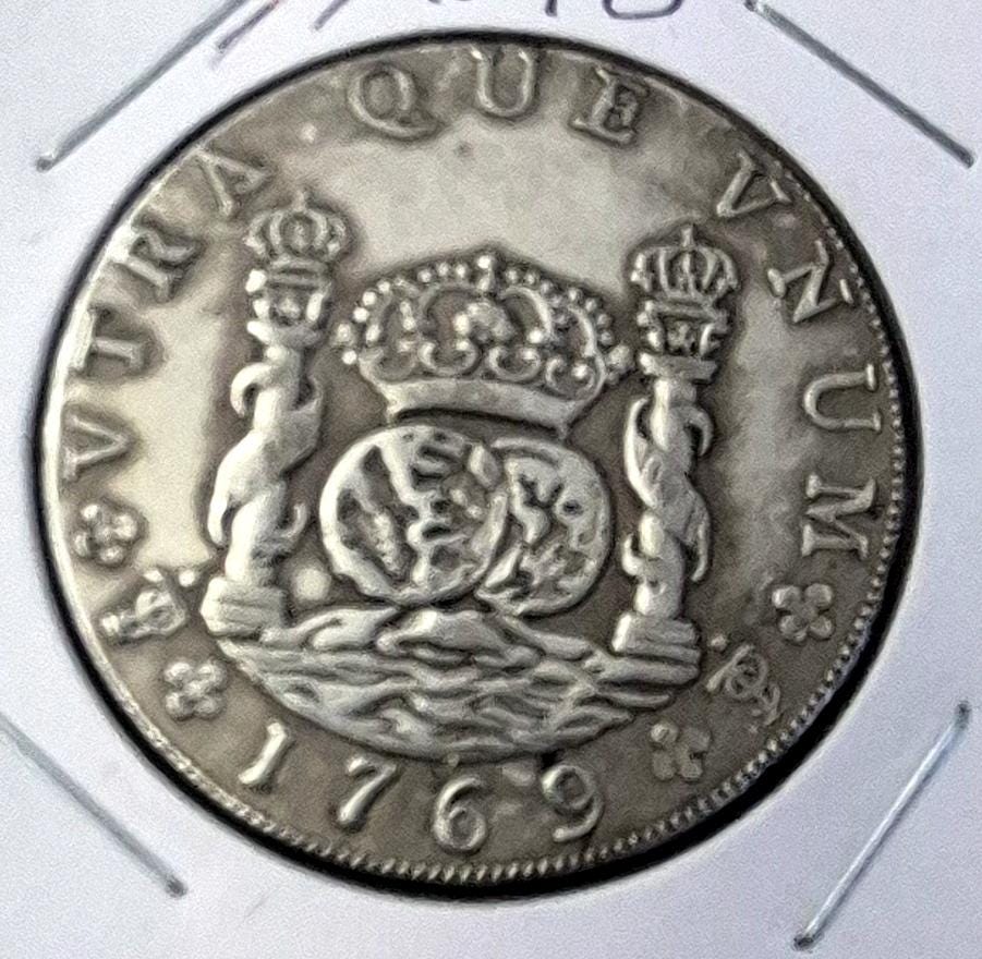 1769 PIRATE Piece of EIGHT 8 Reales Ferdinand IV Restrike Reproduction Tribute