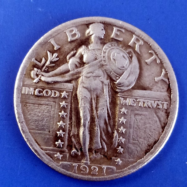 1921 P Liberty Standing Quarter Tribute Token Restrike