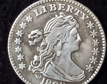 1802 Half Dime Restrike Reproduction Token