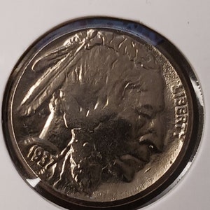1937 D 3 LEGGED BUFALO Restrike Reproduction Token