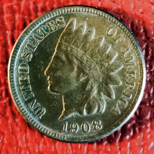 1908S & 1909S INDIAN Head Cent  Set - Both For One Price - REPRODUCTIONS