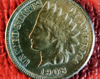 1908S & 1909S INDIAN HEAD CENT Set - Both For One Price