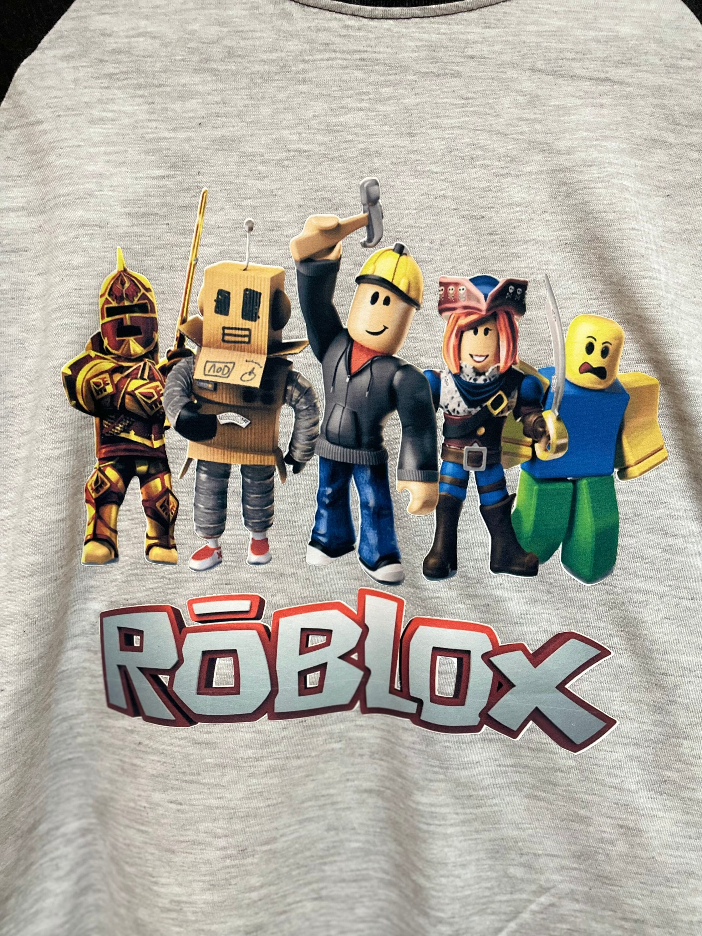 ROBLOX Kids Heavy Cotton Tee/t-shirt PERSONALIZABLE 