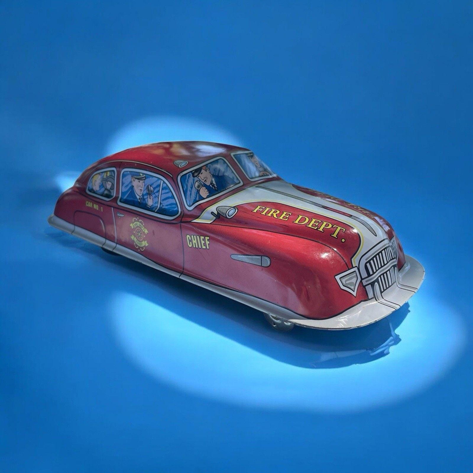 Fire chief toy car - Etsy 日本