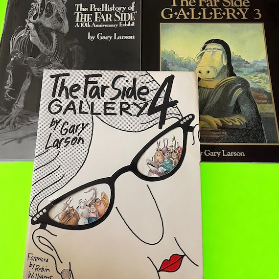 The Far Side Gary Larson Book Lot of 3 Large Paperbacks Vintage