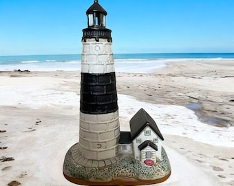 LEFTON American Lighthouse Collection Big Sable Point Lake Michigan 1994 6.5x4x3