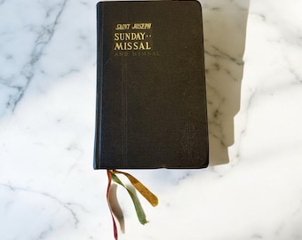 St. Joseph Sunday Missal And Hymnal 1966 Catholic Liturgy