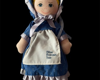 Blue Bonnet Sue margarine Advertising Doll vintage