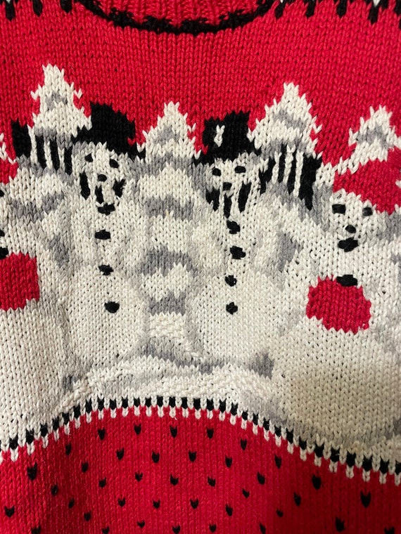 VTG Raphels Hand Knit Cotton Ramie Sweater Winter… - image 4