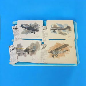 Nixon Galloway Prints United Airlines Collector Series 1976-1981 Lot 4
