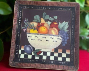 Fruit of The Spirit Diane Ulmer Pedersen Limited Edition Wall Plaque #RA 5926