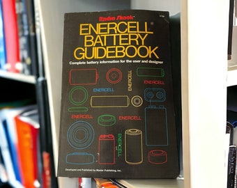 Radio Shack Enercell Batterie Ratgeber 1985 Meisterverlag 156pp. PB 1st Ed