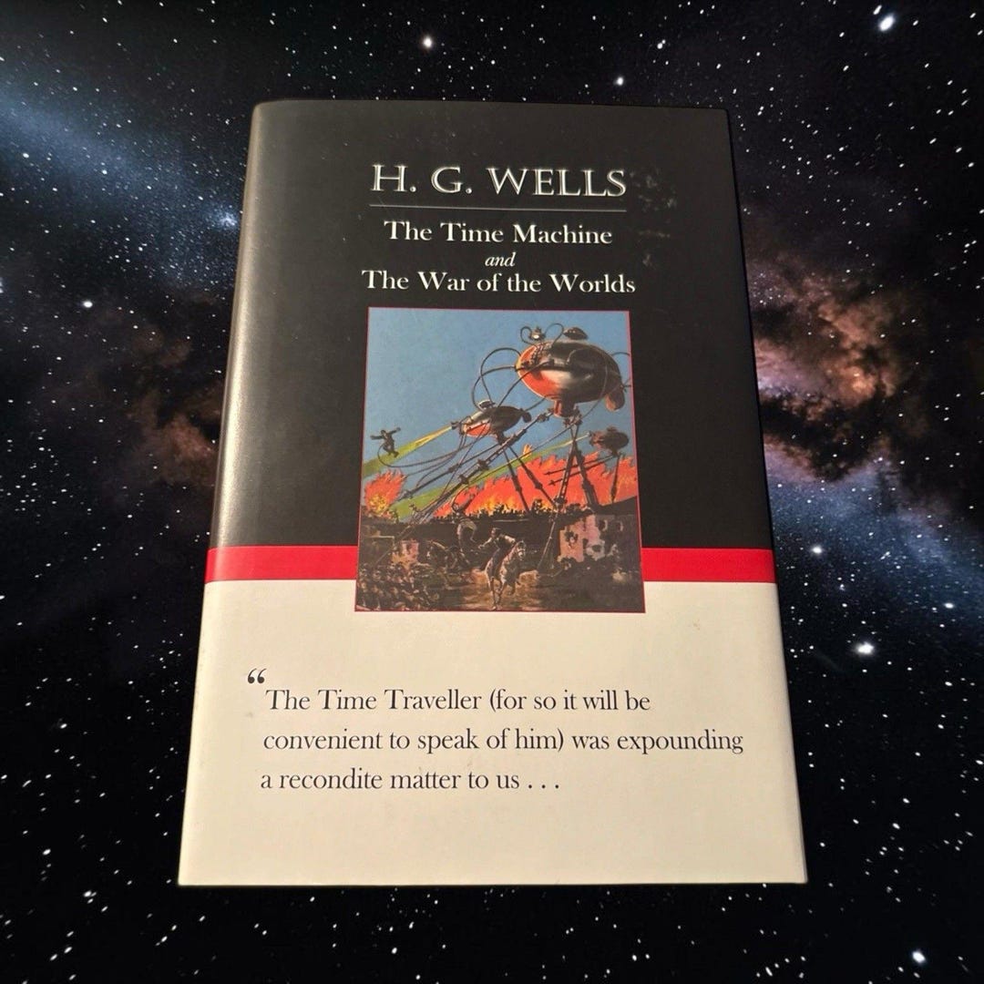 Time Machine Battle Time Machine & War of Worlds by H G Wells 2004 (HC/DJ) Borders Classics ...