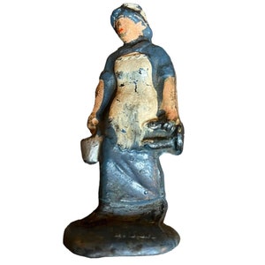 Auburn Rubber Toy Milkmaid Figure 2.75