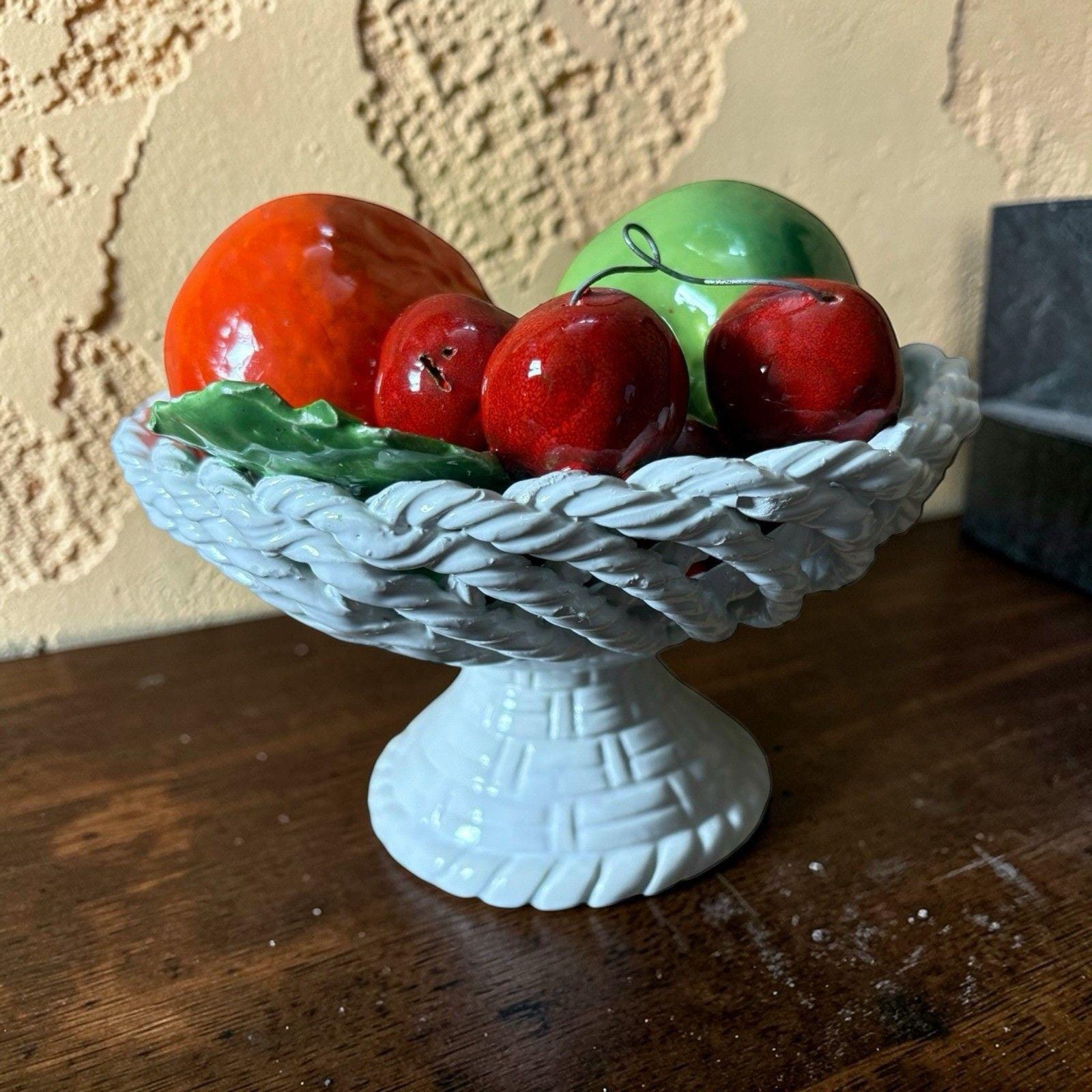 Capodimonte Fruit - Etsy
