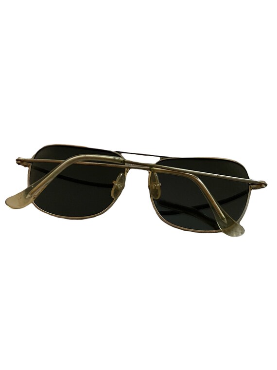 Aviator Style MIrrored Square Bottom Sunglasses v… - image 4
