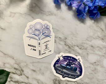 RM Indigo Inspired Stickers: Kpop Journal Planner Stickers
