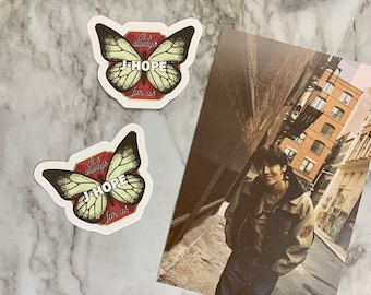 j-hope 'On The Street' Inspired Sticker: Kpop Hobi Butterfly
