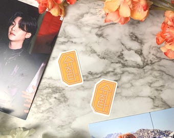 Suga Suchwita Inspired Stickers: Kpop Min Yoongi Vinyl Decal