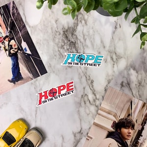 j-hope Hope on the Street Inspired Die Cut Stickers | BTS kpop | journal calendar planner sticker | BTS sticker kpop sticker jung hoseok