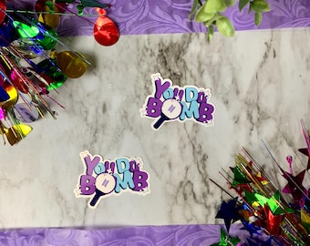 You Da Bomb Army Inspired Sticker: Kpop Journal Planner Decal