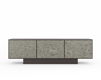 Sottsass Veneer Sideboard – Handmade Mid Century Modern Credenza with Oak Interior
