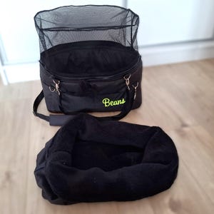 Airline Approved Dog Travel Backpack: Foldable Pet Carrier with Removable Fur Insert