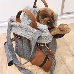 Pet Carrier for dogs, Waterproof Open Dog Carrier ,Fur Case For Pet Carrier, Pet Parent Gift -dog carrier, Bag for small dog,Puppy for dogs