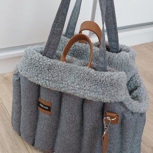 Pet Carrier for dogs, Waterproof Open Dog Carrier ,Fur Case For Pet Carrier, Pet Parent Gift -dog carrier, Bag for small dog,Puppy for dogs,