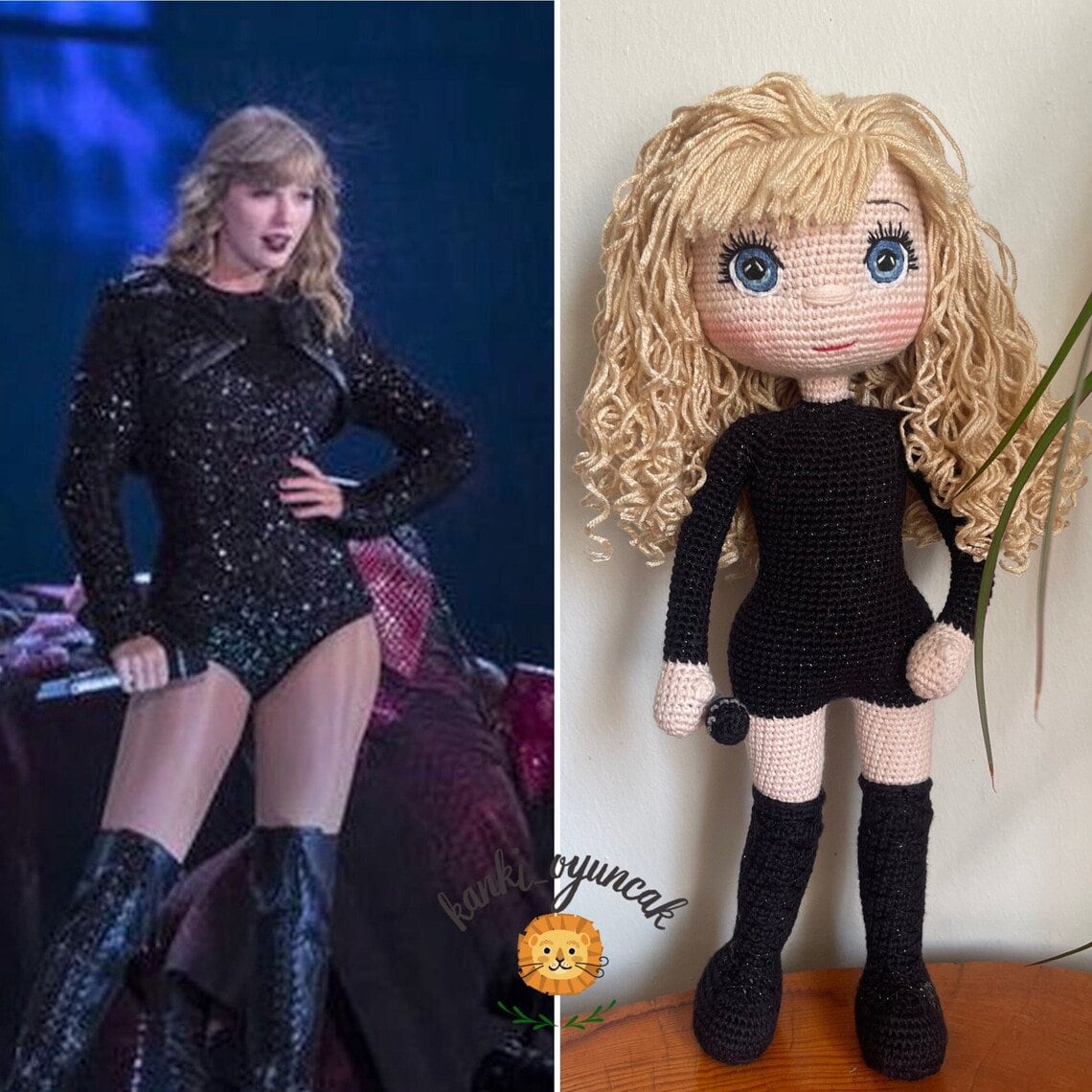 Taylor Swift Red Crochet, Taylor Swift Doll, Taylor Swift Fan