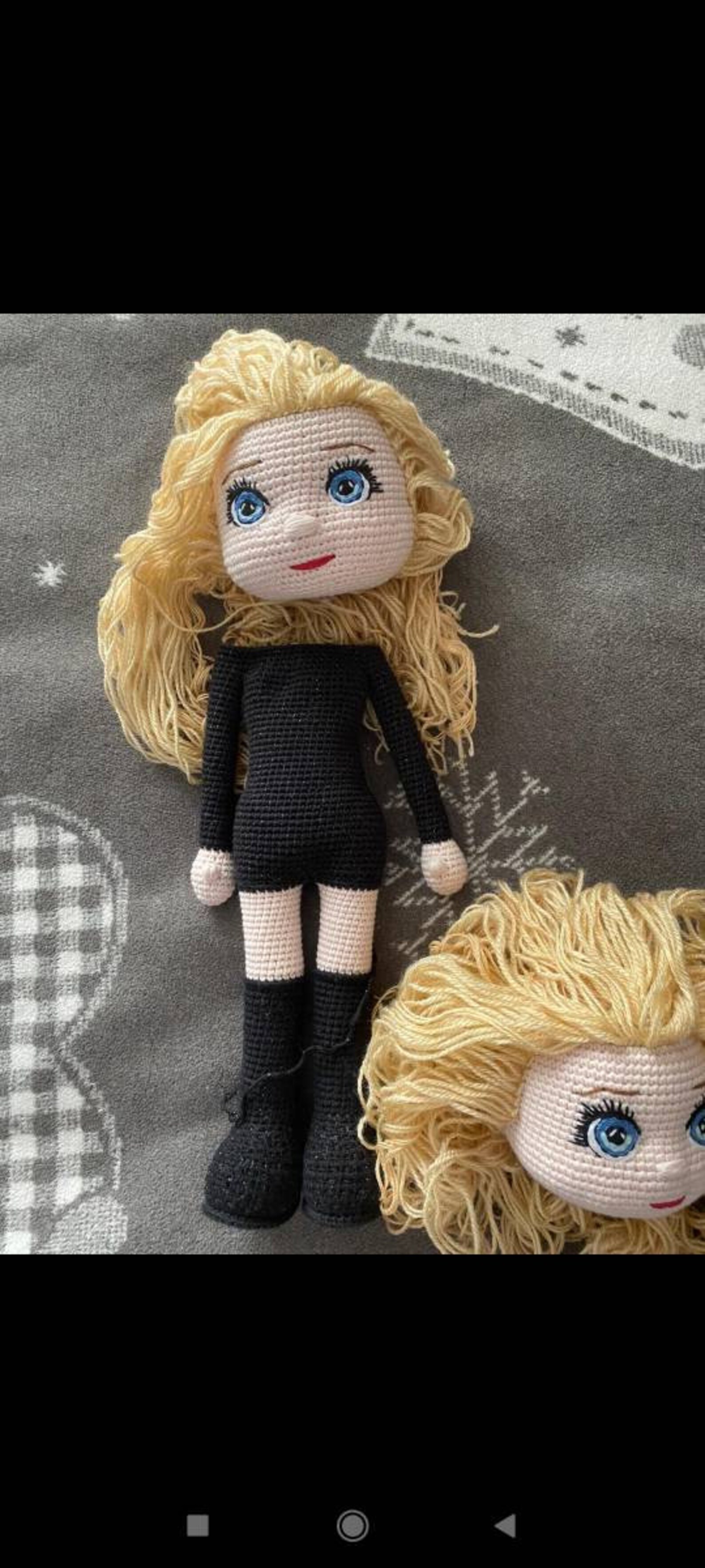 Taylor Swift Red Crochet Taylor Swift Doll Taylor Swift Fan Etsy