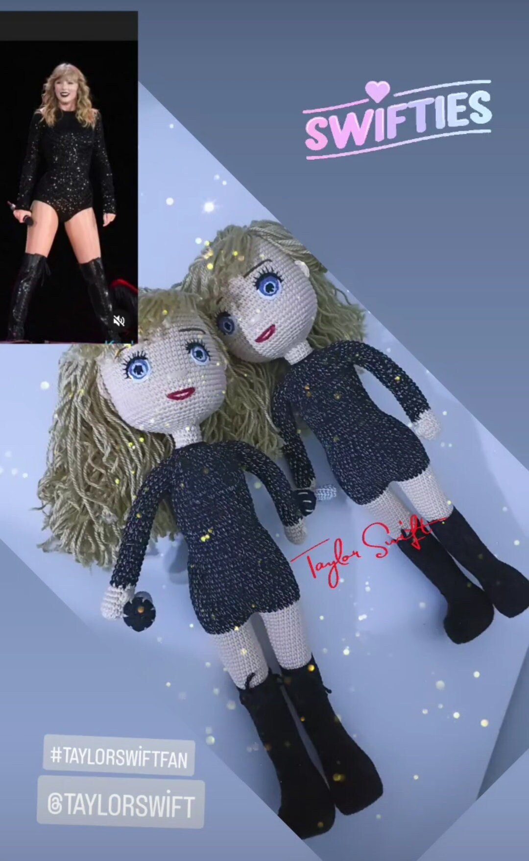 Taylor Swift Red Crochet, Taylor Swift Doll, Taylor Swift Fan