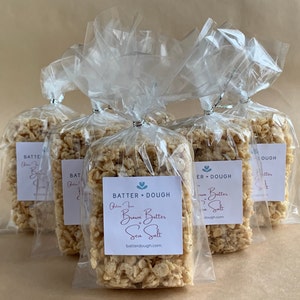 6 Brown Butter & Sea Salt Rice Crispy Treats - Gluten Free