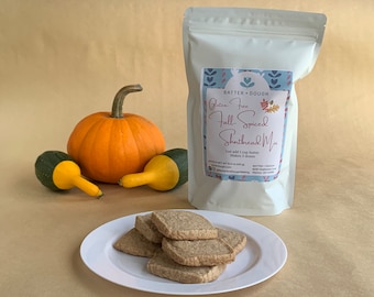 Fall-Spiced Shortbread Cookie Mix - Gluten-Free
