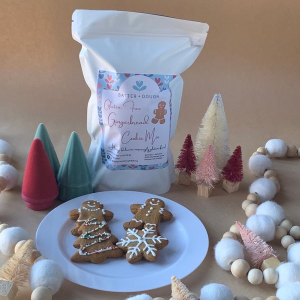 Gingerbread Cookie Mix - with Cookie Cutter - Gluten-Free