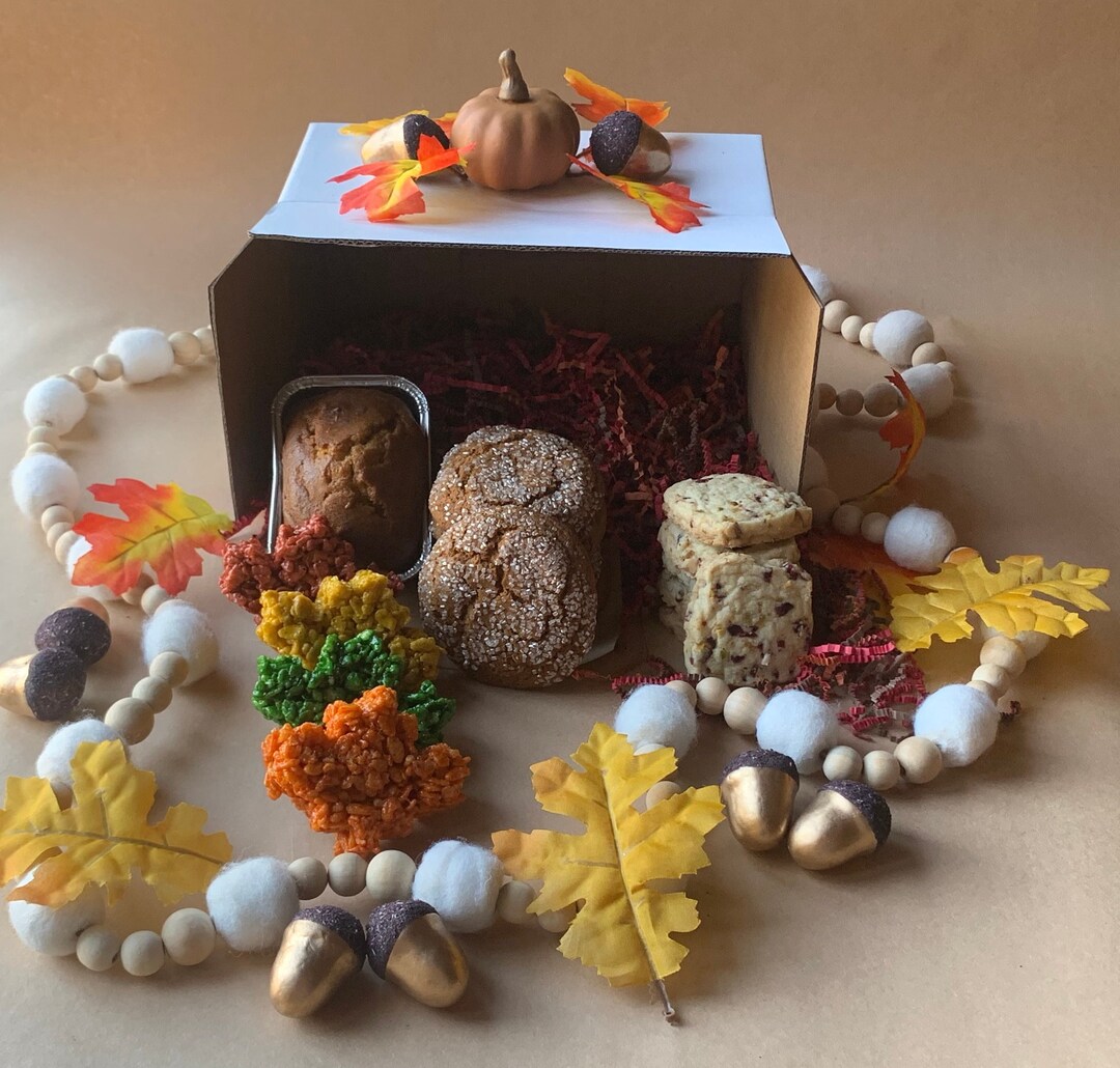 Thanksgiving Treat Box Tastes of Fall Treat Box Etsy