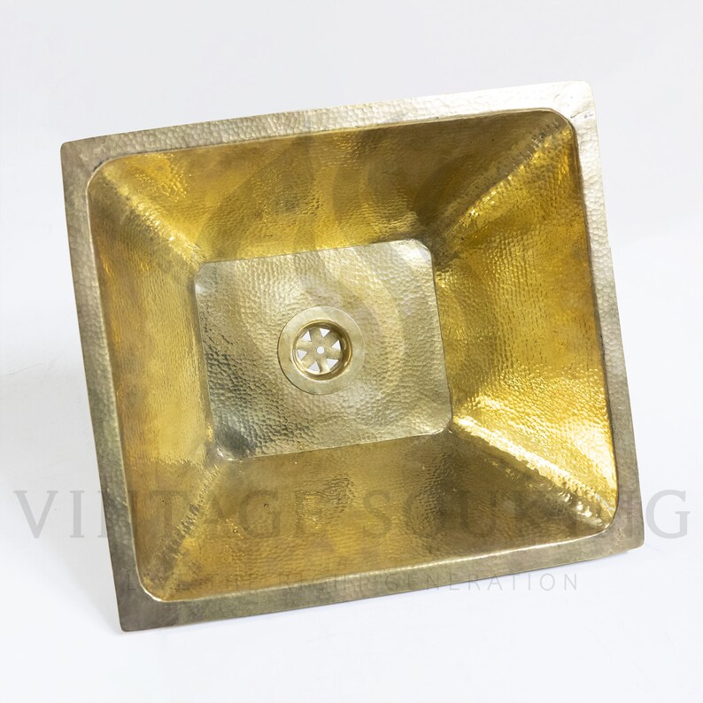 Handcrafted Antique Brass Kitchen Sink Customized Kitchen Etsy