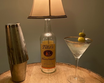 Tito's Bottle Lamp