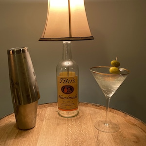 Tito&#39;s Bottle Lamp
