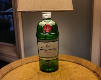 Tanqueray Bottle Lamp