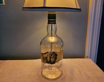 Buffalo Trace Bourbon Bottle Lamp