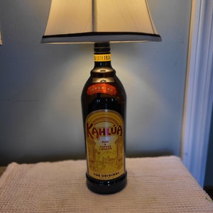 Kahlua Coffee Liqueur Bottle Lamp
