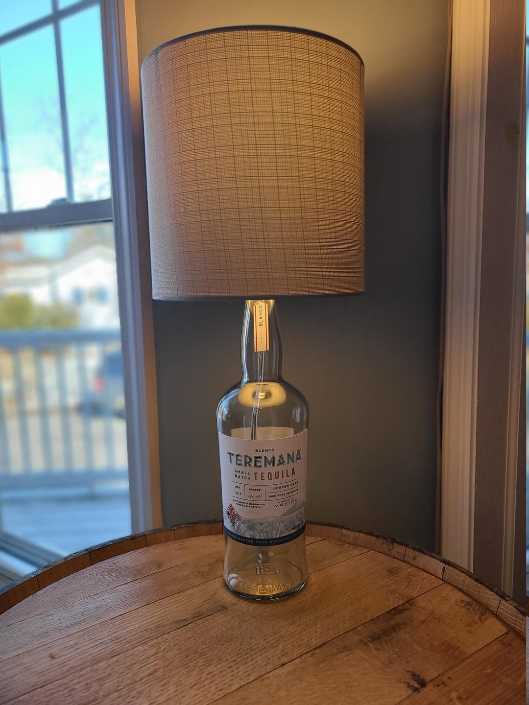 Teremana Tequila Bottle Lamp Etsy
