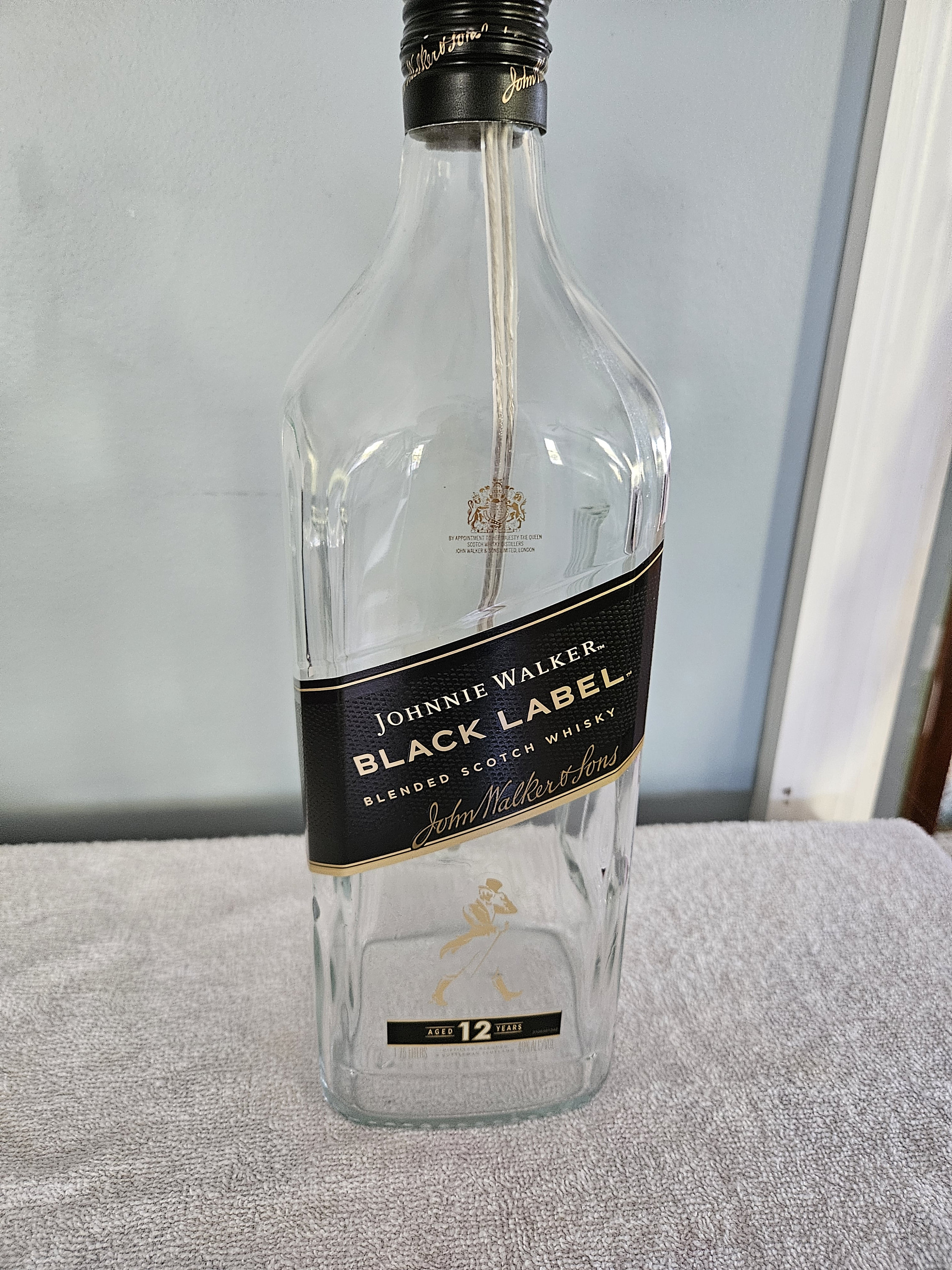 Johnnie Walker Scotch Whisky Bottle Lamp - Etsy