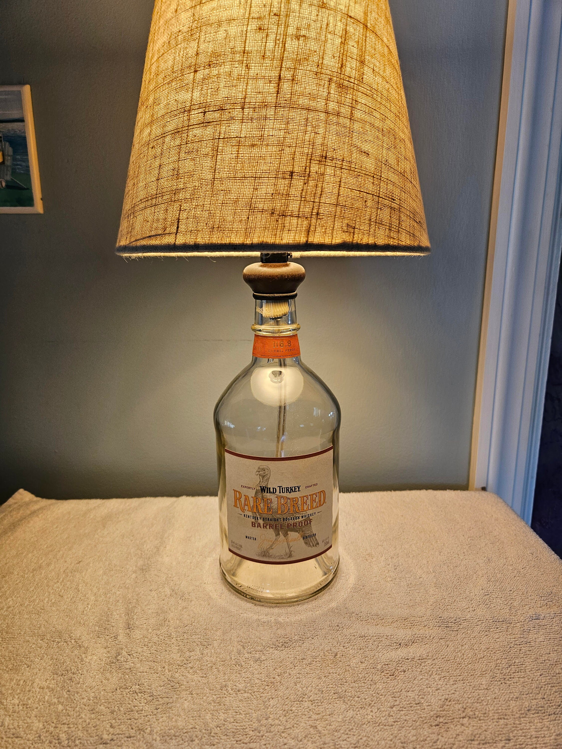 Vintage 1970's Large Wild Turkey 101 Proof 8 Years Bourbon